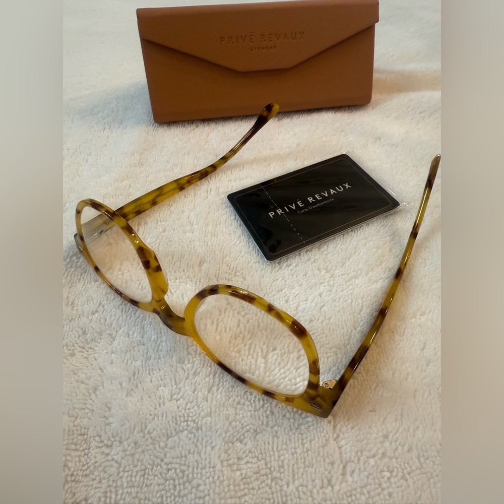 Prive Revaux Frame for Prescription Glasses with Case & Cert. of Authenticity